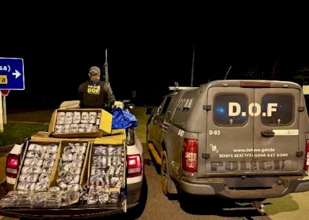 Paraguaia é presa com haxixe escondido em carga de materiais hospitalares