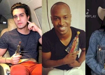 Thiaguinho, Luan Santana e Ana Castela, artistas de MS devotos de Nossa Senhora