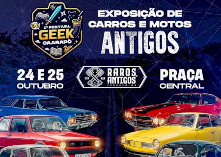 Caarapó realizará Festival Geek  nos dias 24 e 25 de outubro com atrações para todas as idades