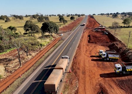BR-163 passa por novo ciclo de obras para duplicação da rodovia em MS