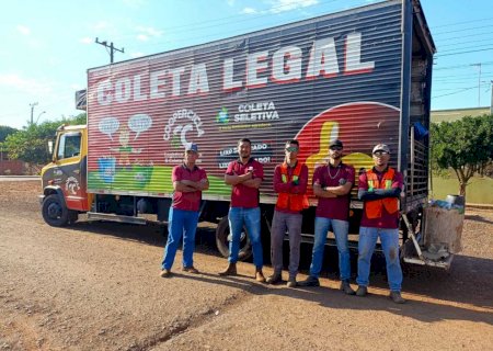 Coopercicla suspende temporariamente a coleta seletiva porta a porta em Caarapó