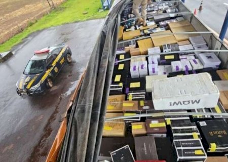 Em Caarapó, motorista é preso com vinhos argentinos, franceses e portugueses contrabandeados