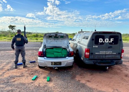 DOF apreende mais de meia tonelada de drogas em Paranhos