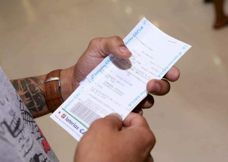 Sem ganhador principal, Mega-Sena premia aposta de Caarapó e mais 39 cidades de MS com quadra