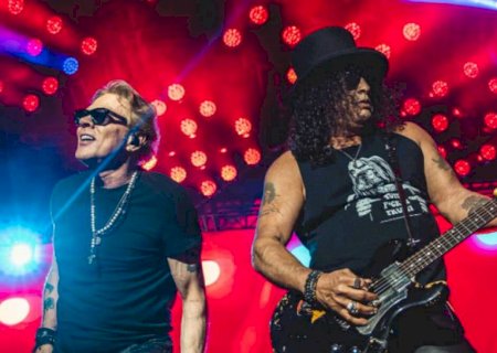 Guns N' Roses anuncia show inédito em Campo Grande para 2026
