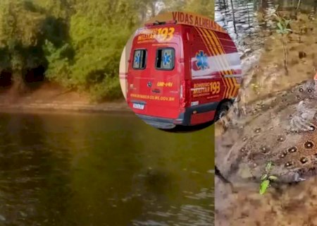 Crianças são atacadas por arraia em rio de Aquidauana e ficam feridas nos pés