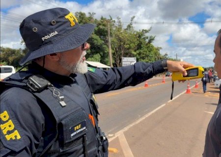 Zero Álcool no Trânsito: PRF realiza ação de combate à alcoolemia em Mato Grosso do Sul