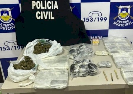 Homem é preso na rodoviária com “super haxixe' avaliado em R$ 200 mil