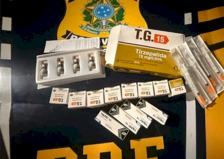 PRF apreende medicamentos em Nova Alvorada do Sul (MS)