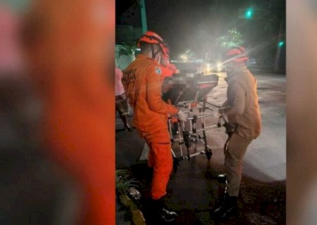 Mulher tem perna arrancada após atropelamento e motorista foge sem prestar socorro>