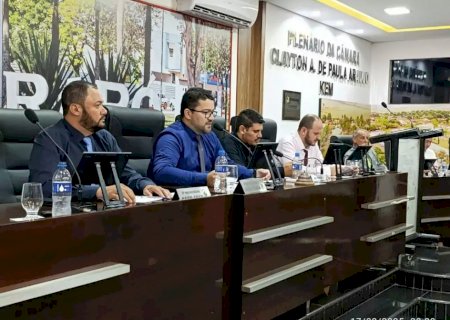 Vereadores de Caarapó analisam proposta que pode aumentar o valor das diárias