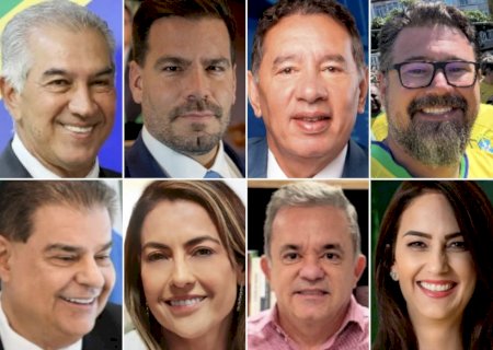 Reinaldo lidera pesquisa para o Senado, seguido por Nelsinho, Contar e Pollon