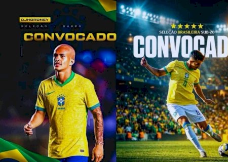 Convocação para amistosos do Sub-20 conta com dois atletas do MS>