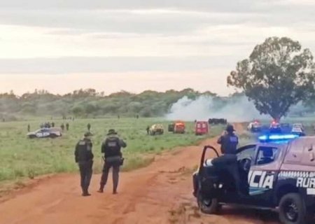 Índigenas invadem fazenda em Amambai e são retirados pela Polícia Militar