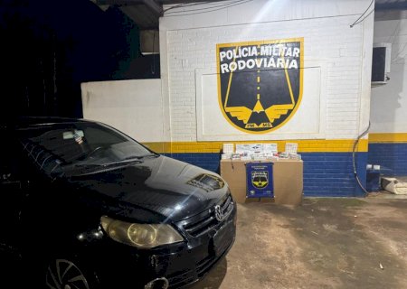 Motorista é preso com carga de emagrecedores avaliada em mais de R$ 233 mil