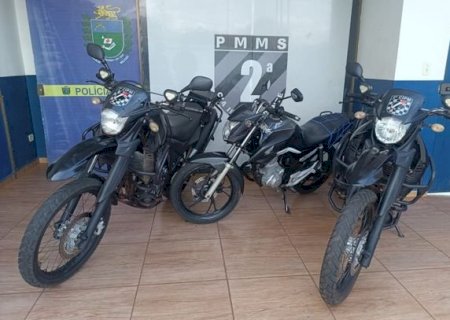 Polícia Militar recupera motocicleta com restrição criminal em Caarapó>