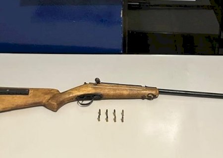 Confusão entre casal em Juti termina com apreensão de arma de fogo e investigação policial>