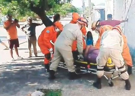 Mulher é atropelada por carro e acusa ex-sogra de tentativa de homicídio em Três Lagoas>