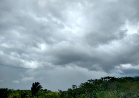 Caarapó tem alta probabilidade de chuva nesta quarta-feira, segundo o INMET