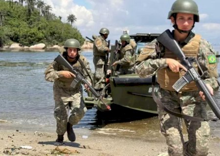 Com 39 vagas em MS, inscrições em concurso para fuzileiro naval terminam nesta segunda-feira>