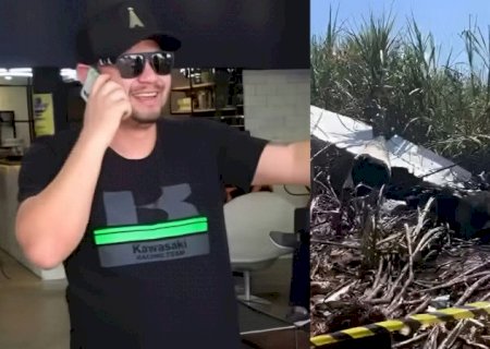 Piloto de Ponta Porã morre carbonizado após queda de aeronave em SP>
