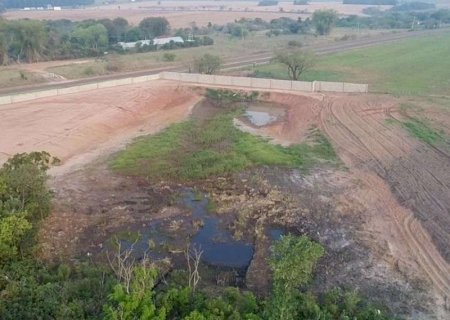 MPMS investiga dano ambiental em lagoa natural na zona rural de Caarapó