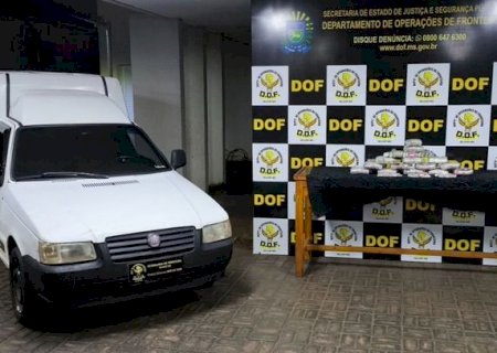 Casal é preso com quase 17 kg de haxixe escondidos em pneus de veículo em Caarapó>
