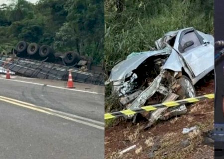 Músico morto em acidente em Nova Alvorada é identificado>