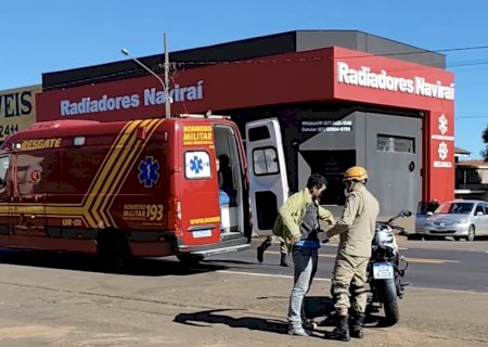 Acidente entre motocicletas deixa duas pessoas feridas às margens da BR-163 em Caarapó>