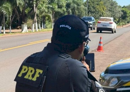 Mais de 1,7 mil motoristas são flagrados em alta velocidade durante operação nas rodovias de MS