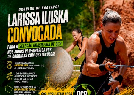 Médica e atleta de Caarapó é convocada para Seleção Brasileira de OCR nos Jogos Pan-Americanos