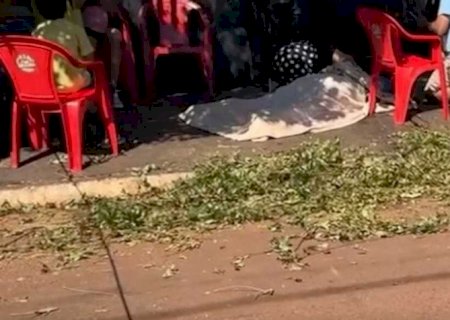 Homem é morto a tiros enquanto tomava tereré com amigo em Maracaju