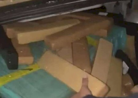 Estudante de Medicina tenta fugir e é pego traficando 570 kg de maconha>