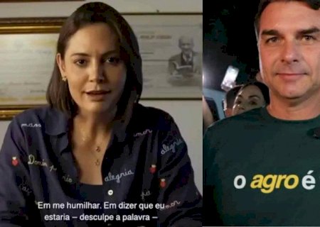 Flávio Bolsonaro reage a críticas de Michelle e nega tê-la desrespeitado>
