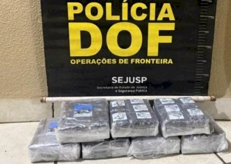 DOF apreende quase 10 quilos de haxixe entre Caarapó e Amambai>