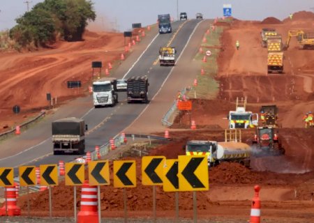 BR-163 tem seis pontos de desvios por obras em MS, nesta quinta-feira>