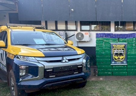 BPMRv apreende 690 quilos de maconha e causa prejuízo de R$ 1,4 milhão ao crime em Tacuru