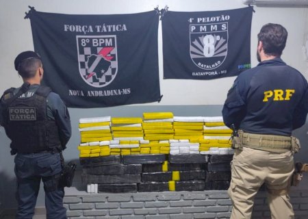 Mulher é presa com 201 quilos de maconha durante ação conjunta>
