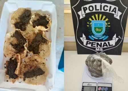 Panquecas recheadas com maconha são apreendidas em presídio>