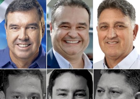 MS tem seis pré-candidatos ao Governo, mas só três aparecerão na propaganda da TV e Rádio