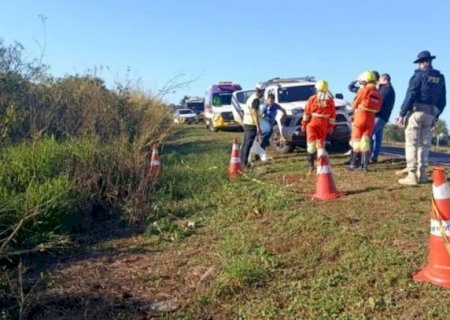 Pescadores encontram cadáver próximo à ponte sobre o Rio Dourados, em Caarapó