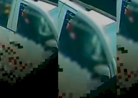 Homem se masturba durante o dia e é flagrado em avenida de Água Clara