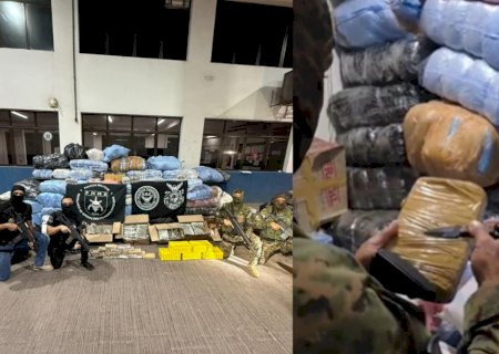 Polícia encontra 1,3 tonelada de drogas em imóvel em Corumbá>