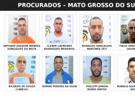 Com irm&atilde;o de ex-BBB de MS, lista de procurados tem 8 nomes>