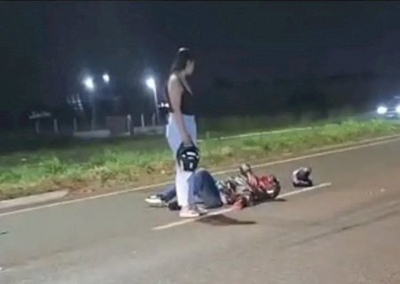 Batida entre motocicletas deixa um morto e outro gravemente ferido na BR-463>