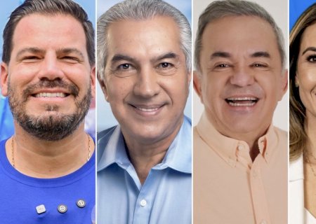 Reinaldo Azambuja lidera nova pesquisa para o Senado, seguido por Contar, Vander e Soraya>