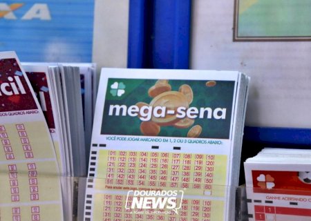 Mega-Sena pode pagar prêmio de R$ 45 milhões nesta terça>