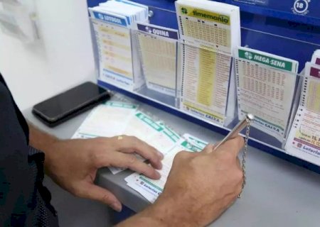 Aposta de MS acerta 5 números e fatura R$ 45,9 mil na Mega-Sena>