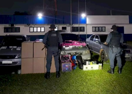 Canetas emagrecedoras e 60 mil cigarros são apreendidos em comboio>