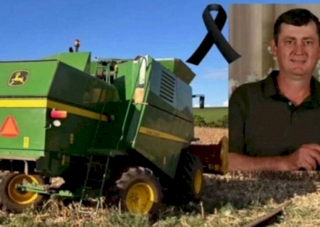Agricultor morre eletrocutado ao fazer manutenção de colheitadeira em MS